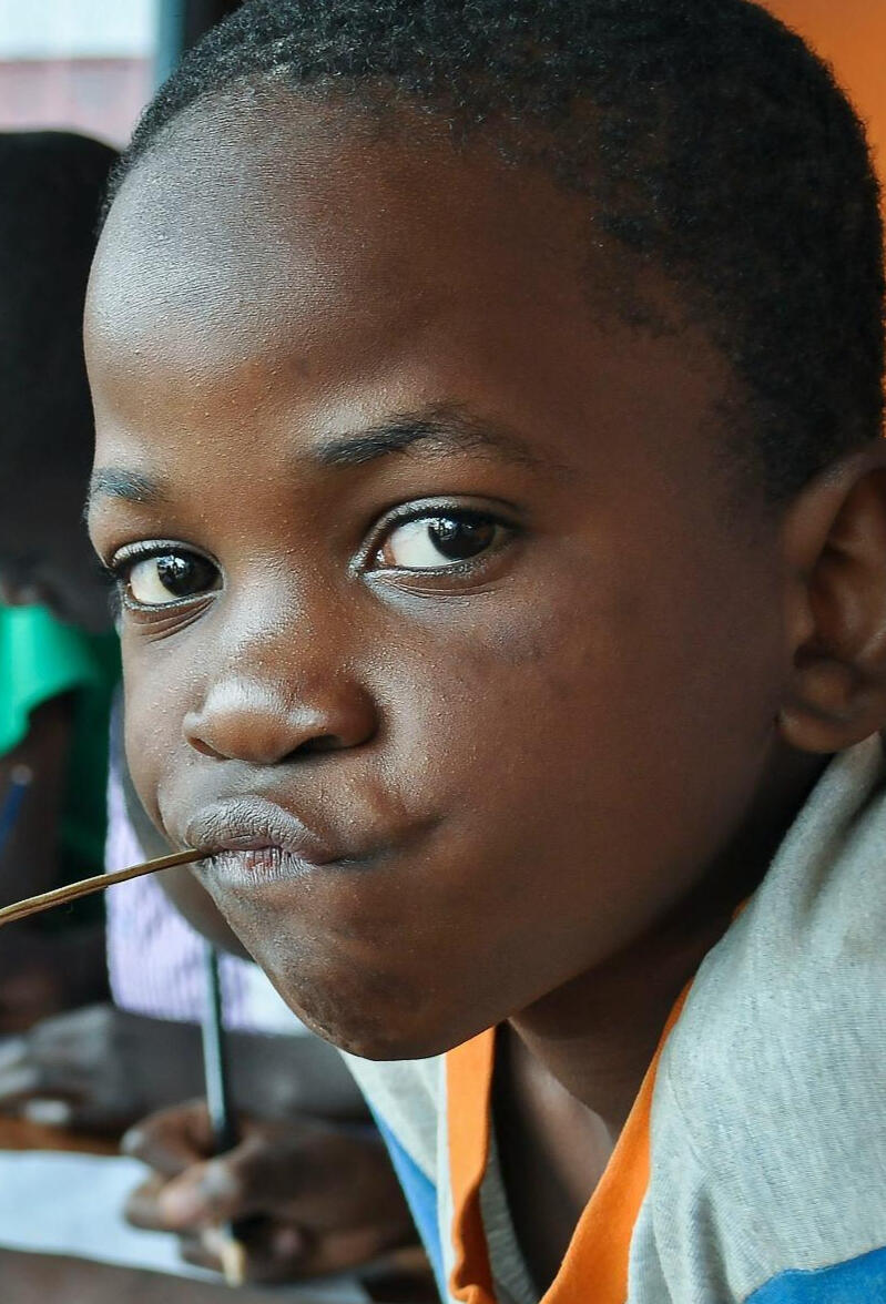 Student in rural Africa — a child’s perspective on access to education and solidarity